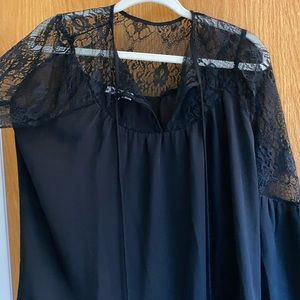 Parker silk and lace blouse